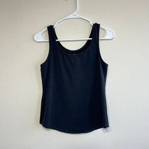 Nic & Zoe Black Sleeveless Cotton Tank PP Women